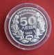 Coins Bulgaria  KM# 198 50 Leva XVII Winter Olympic Games - Downhill Skiing 1992 - Bulgarien