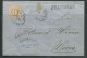 10.065) MiNr. 34 I - Bahnpost - Auslandsbrief Nach Wien - Gepr. SEM - Cartas & Documentos