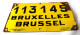 C299 Ancienne Plaque - 113145 - Bruxelles Brussel - Auto's