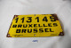 C299 Ancienne Plaque - 113145 - Bruxelles Brussel - Automobil