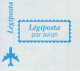 Biplane Airplane Airliner 1996 Hungary AIR MAIL PAR AVION Postal Stationery 85 Ft Cover Letter Envelope - Storia Postale