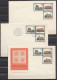 ⁕ Germany DDR 1984 ⁕ "Burgen Der DDR" / Postal Stationery ⁕ 3v Unused Cover FDC Ausgabetag / WERMSDORF - Briefomslagen - Ongebruikt