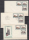 ⁕ Germany DDR 1985 ⁕ "Burgen Der DDR" / Postal Stationery ⁕ 3v Unused Cover FDC Ausgabetag / WERMSDORF - Briefomslagen - Ongebruikt