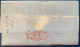 Lettre 1855 De La HAVANE Pour PARIS Par New York Et Steamer Cunard "AMERICA " + Forwarded  " RENAUD & FRANCOIS " TTB - Entry Postmarks