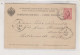 RUSSIA 1887  Postal Stationery  To  Germany - Briefe U. Dokumente