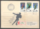 Hungary FDC Sc. 3094-3100. The 1988 Winter Olympics - The XV Olympic Winter Games. 3 FDC Covers.  FDC Cancellation On Sp - FDC