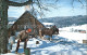 11693139 Vermont_US-State Maple Sugar Time Bauer Pferde Im Schnee - Other & Unclassified