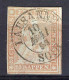 SUISSE Ca.1858:  Le ZNr. 25G Sup. Obl. CAD "Lausanne", Forte Cote - Gebraucht