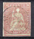 SUISSE Ca.1860:  Le ZNr. 24G Obl. CAD, 4 M., Petit Aminci E - Usati