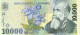 Romania 10000 Lei 1999 (2001), Prefix 01 UNC (P-108a, B-268b) - Roumanie