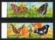 COCOS(Keeling) ISLANDS 2012  " BUTTERFLIES  " SELVEDGE SET MNH - Kokosinseln (Keeling Islands)