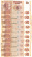 Democratic Republic Of Congo 10x 50 Francs 2022 UNC - République Démocratique Du Congo & Zaïre