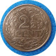 Monnaie Pays-Bas - 1916 - 2,5 Cents Wilhelmina - 2.5 Cent