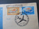 1960 Russland / UdSSR Thematik Flugwesen / Luftraum / Weltraum Sonderbeleg SSt Caravelle / Paris Aviation - Covers & Documents