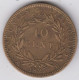 Colonies - Charles X  - 10 Cent.  1827 H - Colonie Francesi (1817-1844)