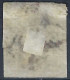 SUISSE Ca.1852:  Le ZNr. 20 Obl. Grille, Réparé - 1843-1852 Correos Federales Y Cantonales