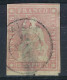 SUISSE Ca.1857-62:  Le ZNr. 24G Obl. CAD "Aigle", Aminci - Usati