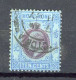 H-K  Yv. N° 67 ; SG N° 67 Fil CA (o) 10c Bleu Et Violet S Azuré Edouard VII Cote 2 Euro BE  2 Scans - Gebraucht
