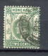 H-K  Yv. N° 77 ; SG N° 77 Fil CA Mult (o) 2c Vert Edouard VII Cote 1 Euro BE  2 Scans - Usados