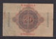 GERMANY - 1910 Reichsbanknote 20 Mark Circulated Note - 20 Mark