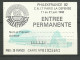 France Billet D'entrée Numéroté  Philexfrance  1982   Neuf   Non Utilisé  B/TB      Voir Scans  Soldé ! ! ! - Briefe U. Dokumente