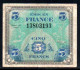 622-France Trésor 5fr 1944-138 - 1944 Drapeau/France