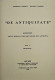 V.5 DE ANTIQUITATE MITOLOGIA MITO Am METER Ema AFFRANCATURA MECCANICA 110 Pages On 55 B/w Photocopies - Temas