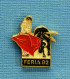 1 PIN'S /  ** FÉRIA '92 ** . (Barillet) - Corrida