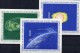 Wolken Weltall 1964 DDR Blocks 20/22+BL34/36 ** 45€ Satellit Meteorologie Wetter-Beobachtunng M/s Blocs Sheet Bf Germany - Clima & Meteorología