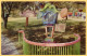 2 PCs - Childrens's Fairyland, Oakland, California - Peter Rabbit And Hickory, Dickory, Dock - Oakland