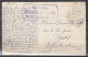 Postkaart Van Neufchateau Naar Bertrix Militar Uberwachungstelle Neufchateau - Cartas & Documentos