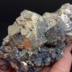 Delcampe - #SC10-15 PIRITE Cristallo Pentagono Dodecaedrici Su Ematite (Is. Elba, Italia) - Minéraux