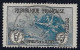 FRANCE N°155 - 5frs+5frs Noir & Bleu - Oblitéré Plein Centre - Signé Roumet - TTB - - Used Stamps