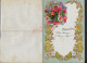 ANCIENNE LETTRE ECRITE DE REIMS 1901 DECOUPIS BOUQUET DE FLEURS ( FLEUR ) : - Fleurs