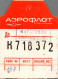 A4556 - 2 Flugticket Flugkarten Aeroflot - Europa