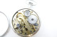 Delcampe - Watches : POCKET WATCH SOLID SILVER CR & CIE 24 HOURS Wide Dial Open Face 1880-900's - Original - Running - Taschenuhren