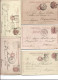 Delcampe - LOTTO DI 64 CARTOLINE POSTALI QUASI TUTTE DIVERSE DAL 1877 AL 1930 CIRCA - Sammlungen & Sammellose
