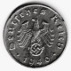 ALLEMAGNE / 10 PFENNIG  / 1940 D / ZINC / ETAT TTB + - 10 Reichspfennig