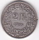 Suisse. 2 Francs 1939 B, En Argent - 2 Franken