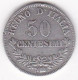 Italie, 50 Centesimi 1863 N Naples , Vittorio Emanuel II , En Argent, - 1861-1878 : Vittoro Emanuele II