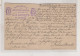 RUSSIA 1896  Postal Stationery To Germany - Storia Postale