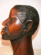 Delcampe - EXTRAORDINARIO BUSTO DE HOMBRE TALLADO EN MADERA. ARTE TRIBAL - Afrikanische Kunst