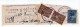 1942. WWII SERBIA,PAVLIŠ,GERMAN OCCUPATION,DELIVERY RECEIPT,NOTE,3 REVENUE STAMPS - Timbres-taxe