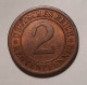 2 Rentenpfennig - Deutsches Reich - 1923 - 2 Rentenpfennig & 2 Reichspfennig