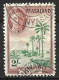 NYASALAND.....KING GEORGE VI..(1936-52..)..." 1945.."......2/-.....SG153......CDS.......VFU.... - Nyassaland (1907-1953)