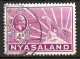 NYASALAND.....KING GEORGE V....(1910-36..)......4d.....SG119..........CDS.......VFU.... - Nyassaland (1907-1953)