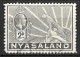 NYASALAND.....KING GEORGE V....(1910-36..)......2d.......SG117..........VFU.... - Nyasaland (1907-1953)