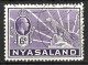 NYASALAND.....KING GEORGE V....(1910-36..)......6d.......SG120.......CDS..........VFU.... - Nyassaland (1907-1953)