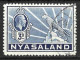 NYASALAND.....KING GEORGE V....(1910-36..)......3d.......SG118.......CDS..........VFU.... - Nyasaland (1907-1953)