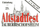 73868480 Tauberbischofsheim Altstadtfest Illustration Tauberbischofsheim - Tauberbischofsheim